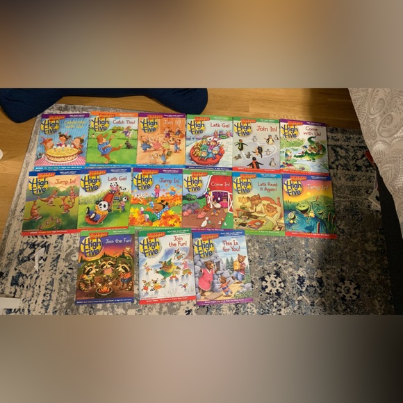 High five books for sale! - Picture 1 of 1